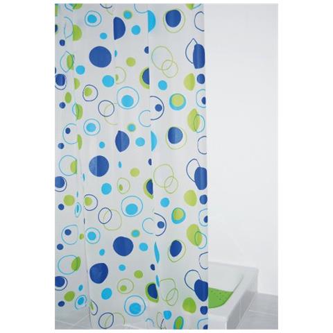 303080 - Tenda Da Doccia 180 X 200 Cm, Con Cerchi - Foto 4