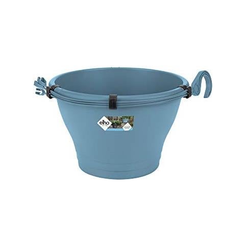 Corsica Hanging Basket Fioriera 30cm Blu, Vintage Blu, 29,4 X 29,4 X 21,1 Cm - Foto 1