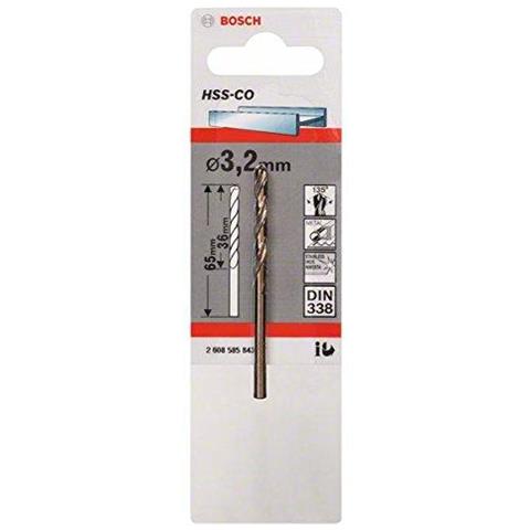 e 2608585843 Metallo Punte Hss-co Din 338 Oro 32 Millimetri - Foto 1