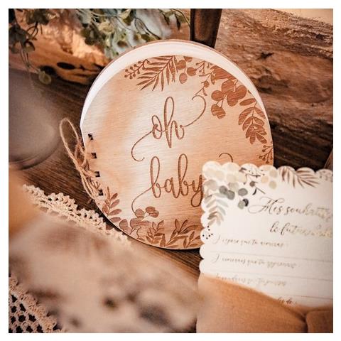 Artifetes - Libro D'oro Oh Baby Eucalipto Tondo 16 X 16,5 Cm - Foto 2