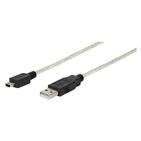 USB 2.0 certified connection cable USB A Mini-USB B Nero cavo USB - Foto 1