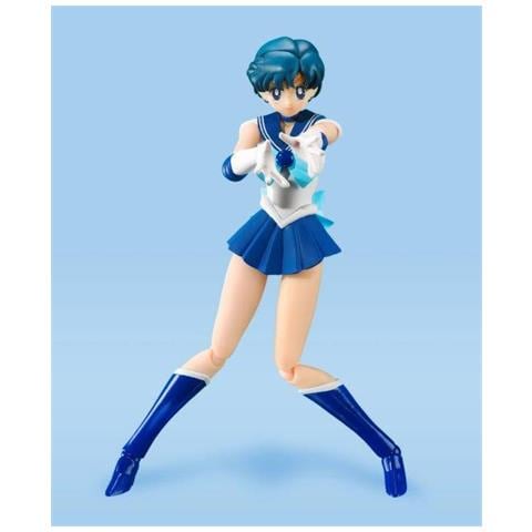 Sailor Moon S. h. Figuarts Action Figure Sailor Mercury Animation Color Edition 14 Cm - Foto 1