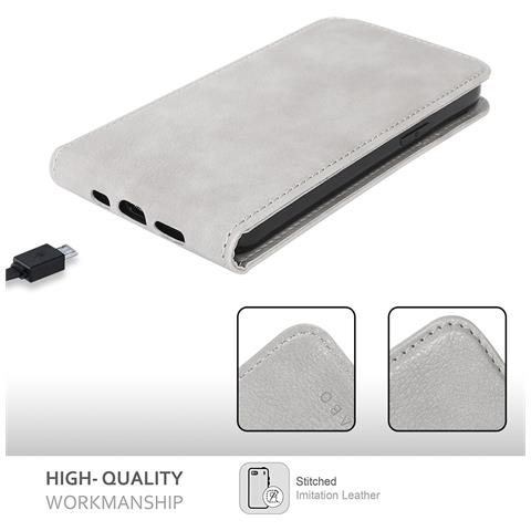 Cadorabo Custodia Compatibile Con Apple Iphone 13 Pro In Grigio Roccia - Coperchio Protettivo In Design Flip Realizzato In Finta Pelle Liscia - Foto 6