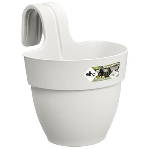 Vaso Da Fiori - Vibia Campana Easy Hanger Small - Silk White - Balcone Esterno - L 24,1 X P 20,5 X H 26,5 Cm - Foto 1