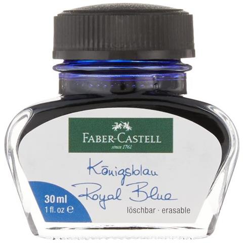 Faber Castell Boccetta Inchiostro 30ml Blu Royal - Foto 1