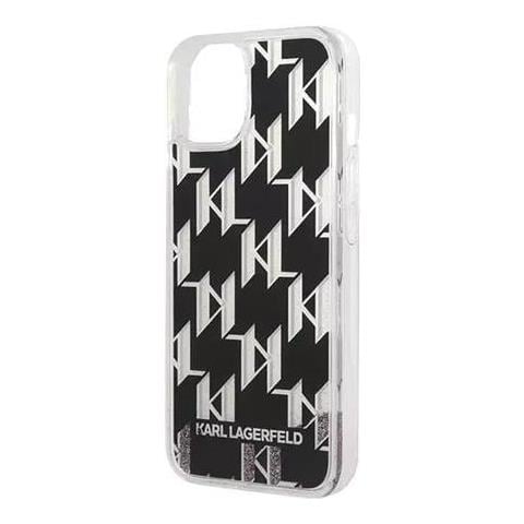 Hard Cover Liquid Glitter Monogram Black, Fr Iphone 14 Plus, Klhcp14mlmnmk (klhcp14mlmnmk) - Foto 1