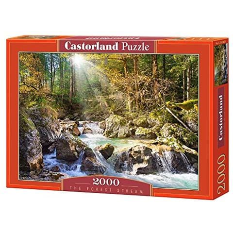 Puzzle Castorland The Forest Stream (2000 Pezzi) - Foto 1