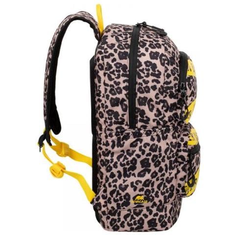 Erebus Borsa Per Notebook 33,8 Cm (13.3"") Zaino Beige, Nero, Giallo - Foto 3