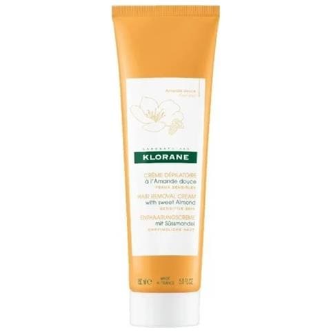Crema Depilatoria Con Mandorle Dolci, Per Tutti I Tipi Di Pelle, Klorane, Ad Almedra Dulce, 150 Ml - Foto 2