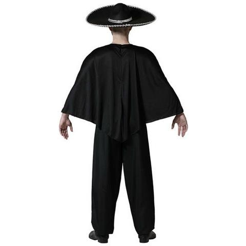 Costume Costume Per Adulti Messico Nero Taglia Unica - Foto 7