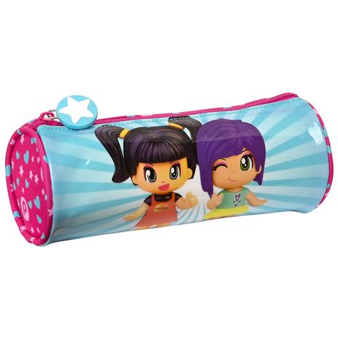 Necessaire Pinypon Azzurro Rosa 20 X 7 X 7 Cm - Foto 1