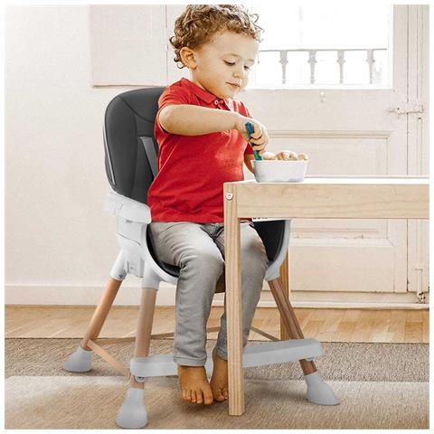 Seggiolone Sediolone Pappa Bambino Neonato Altezza Regolabile Poltrona Gioco - Foto 2