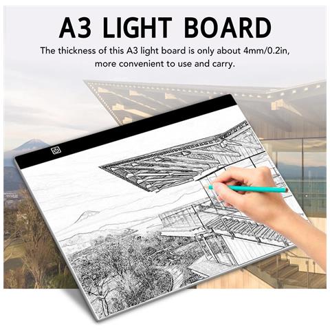 Tavolo Da Disegno A Led A3 Tavolo Luminoso - Foto 3