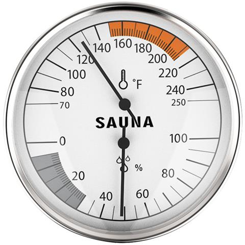 Termometro E Igrometro Per Sauna - Fahrenheit - Foto 1