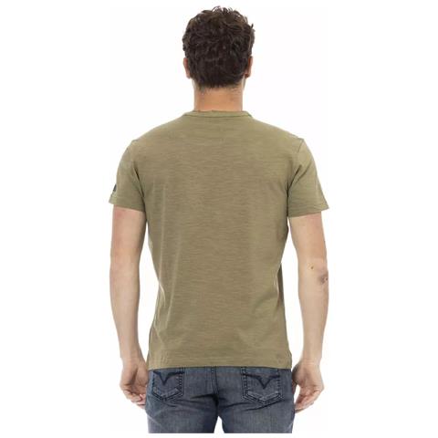 Maglietta In Cotone Verde - L - Foto 3