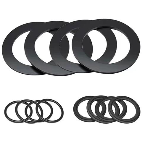 Set Guarnizioni In Gomma - Confezione Da 12 (4 Per Ogni Misura) - Foto 1