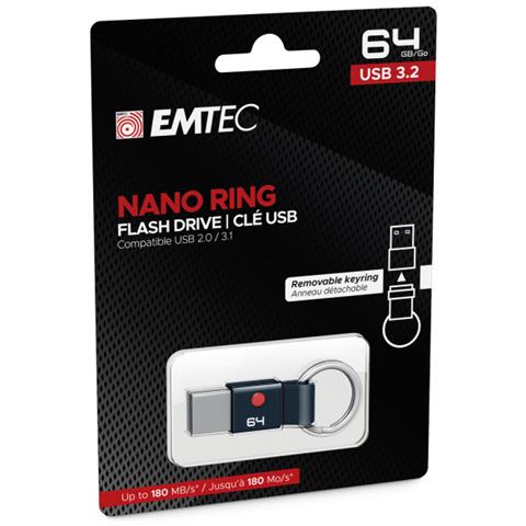 Chiavetta USB 3.2 Nano Ring T100 64 GB - Foto 1