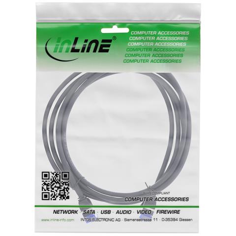 Patchcord Slim, Cat. 6A, S /FTP, TPE (LSZH), PoE, nero, 3m - Foto 3