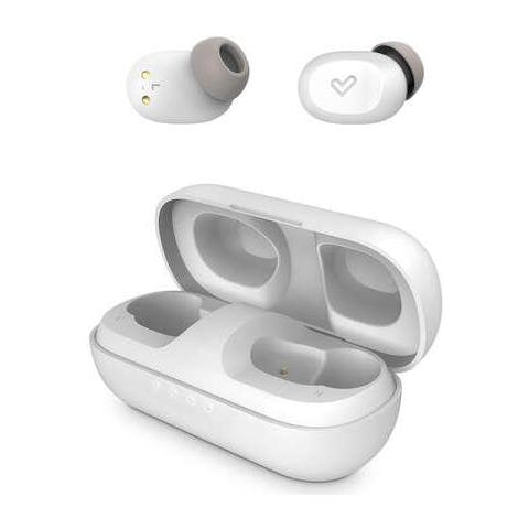 Cuffie Wireless Urban 3 - Wireless - Design Compatto - Scatola Di Ricarica Wireless - Colore Bianco - Foto 1