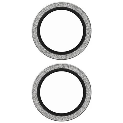 Lens Protector Per Iphone 16/16 Plus Sicuro, Argento - Foto 1