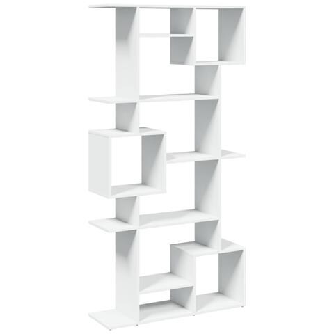 Libreria Bianca 92x29x188 Cm In Legno Multistrato - Foto 2