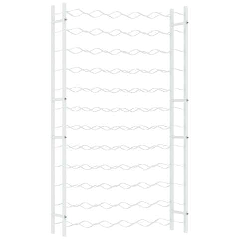 Lusso Casadino -  Portabottiglie Per 72 Bottiglie Metallo Bianco - Foto 1