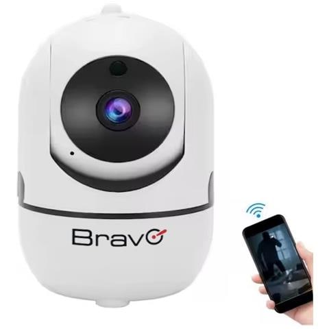 Nana' Pro Lux Telecamera Wireless Ip Wifi Motorizzata Da Interno Ios Android - Foto 1