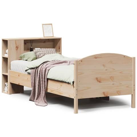 Letto Libreria senza Materasso 100x200 cm in Legno di Pino - Foto 1