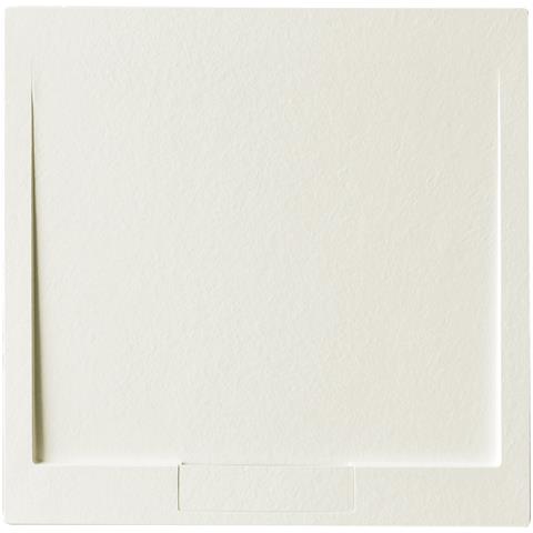 Piatto Doccia Quadrato 90x90 Cm Effetto Pietra In Marmoresina Euphoria Beige Atene - Foto 1