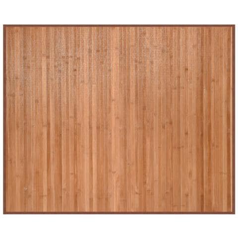 Tappeto Rettangolare Natura 80x100 cm in Bambù - Foto 1