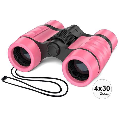 Binocolo Compatto Zoom 4x30 Modello Exploria, Rosa - Foto 4
