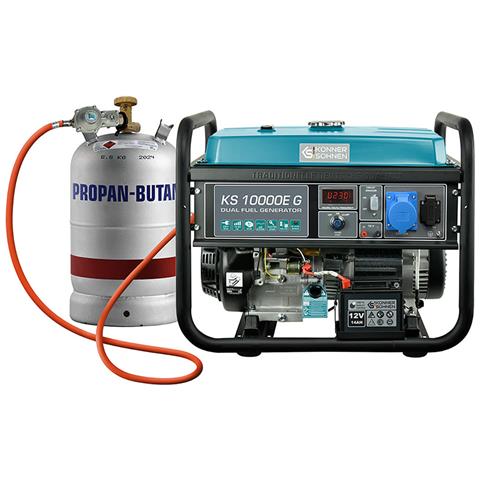 Generatore a GPL /Benzina KS 10000E G Tensione, V 230 Potenza massima, kW 8.0 - Foto 4