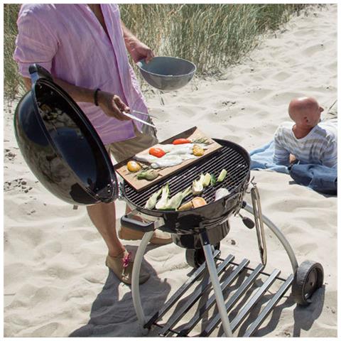 Barbecue a Carbonella No. 1 Sport F50 Diametro Griglia 50 cm Colore Nero - Foto 9