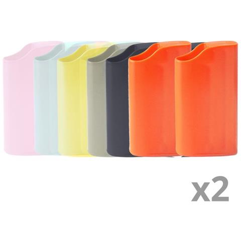 2 Posacenere Tascabili Smookey Ignifugo Porta Accendino Bic Mozziconi Vari Colori - Foto 1