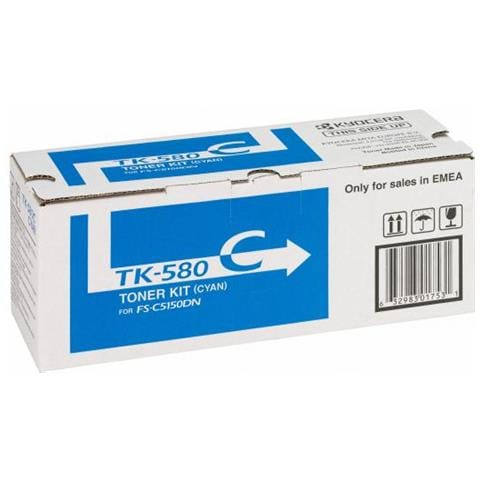 Tk-580c Cartuccia Toner 1 Pz Originale Ciano - Foto 2