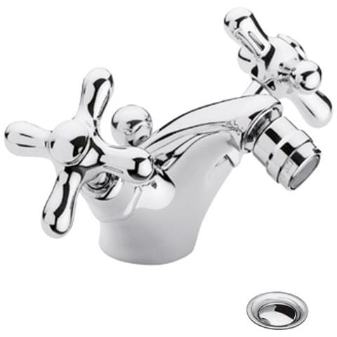 Gruppo Bidet Monoforo Serie Romina Art. 0307/2/c - Cromo Con Scarico A Magazzino - Foto 2