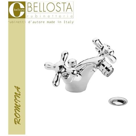 Gruppo Bidet Monoforo Serie Romina Art. 0307/2/c - Cromo Con Scarico A Magazzino - Foto 1