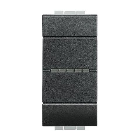 Livinglight Interruttore Assiale 10a 1p Antracite L4051n - Foto 1