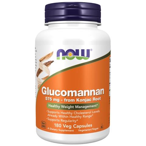Glucomannan From Konjac Root, 575mg - 180 Caps - Glucomannano - Foto 3