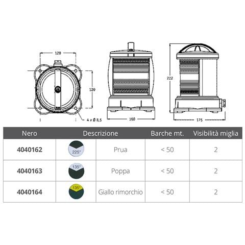 Fanale Serie 55 Prua Dhr - Foto 2