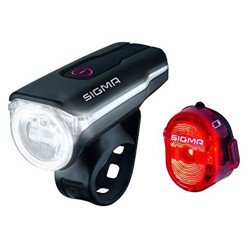 Aura 60-kit Di Illuminazione Per Bicicletta, Usb, Taglia Unica, Colore: Nero / rosso Unisex - Foto 1