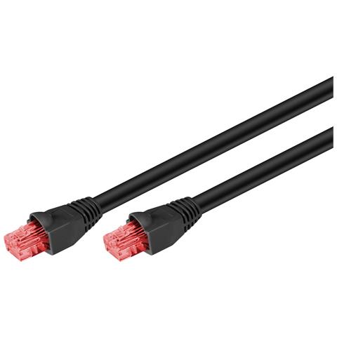 55434 cavo di rete Nero 20 m Cat6 U /UTP (UTP) - Foto 1