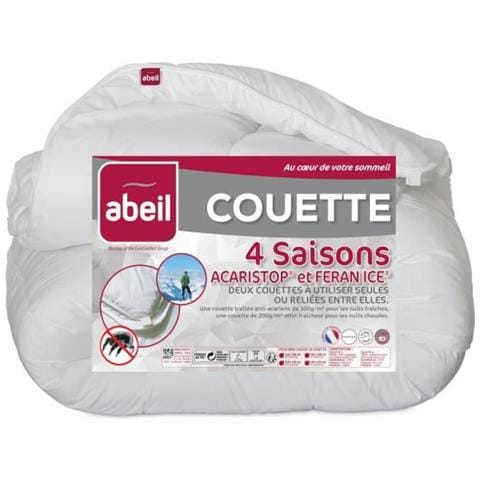 Piumino 4 Stagioni Anti-acari 220x240cm - Foto 1