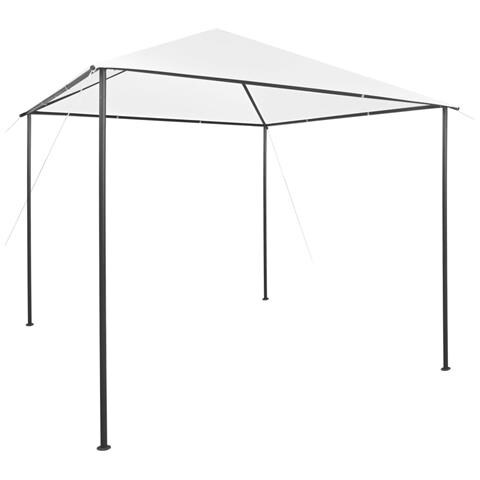 Gazebo Da Giardino 3x3x2,7 M Bianco 180 G / m - Foto 1