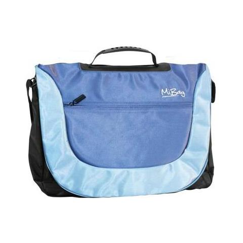EX774 13" Borsa da corriere Nero, Blu borsa per notebook - Foto 1