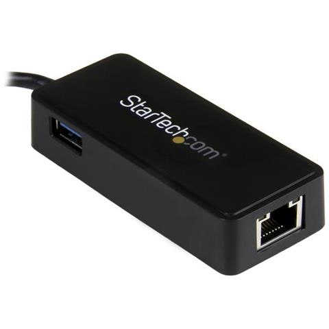 Adattatore di rete USB-C a RJ45 Gigabit Ethernet con porta USB-A supplementare - USB 3.1 Gen 1 - (5 Gb / s)  - Foto 2