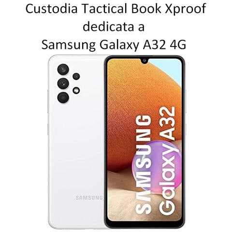 Custodia Originale Book Xproof Flip Case Per Samsung Galaxy A32 4g Mud Brown - Foto 2