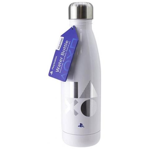 Borraccia In Metallo Playstation 5 Sony - 460 Ml - Termica A Doppia Parete In Acciaio - Paladone Products - Foto 1
