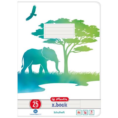 GREENline quaderno per scrivere A4 16 fogli Verde, Bianco - Foto 1