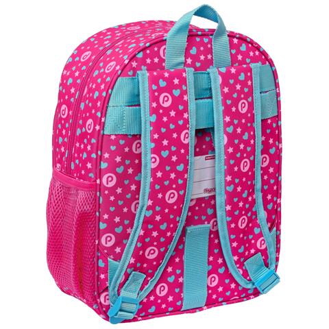 Zaino Scuola Pinypon Azzurro Rosa 26 X 34 X 11 Cm - Foto 3